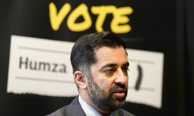 Humza Yousaf won the race to be first minister. Image: Andrew Milligan/PA.