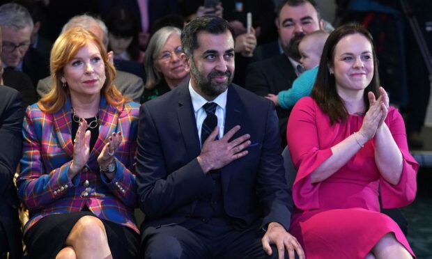 Humza Yousaf is being told to give Ash Regan and Kate Forbes cabinet positions. Image: Andrew Milligan/PA.