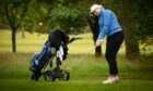 North golfer Ruby Watt in action. Image: Scottish Golf