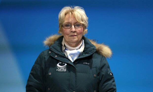 Former World Curling Federation president Kate Caithness. Image: PA.
