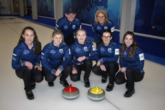 Team Morrison are competing at the  World Curling Championship in Sweden.