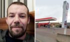 Shane Rollo followed a man to New Elgin filling station and threatened to kill him. Image: Facebook/Google