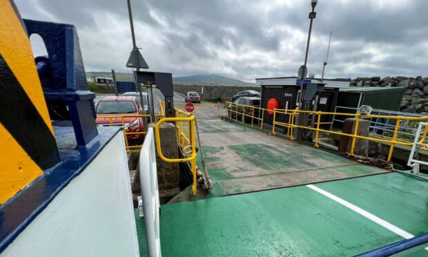 Essential works at the ferry terminals in Lerwick and Bressay have been postponed. Image: Shetlands Islands Council