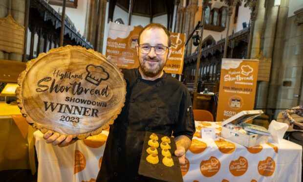 The winner of the inaugural Highland Shortbread Showdown was Paul Macintosh, of MacKenzie's Bakery in Portree.