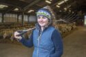 To go with story by Katrina Macarthur. A young Shetlander who used a Modern Apprenticeship to achieve her dream of working on a farm on the islands has been recognised as a finalist in the Scottish Apprenticeship Awards. Picture shows; Julie-Ann Murray. Shetland. Supplied by Jamie Milne Date; 03/03/2023