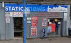 The incident took place at Station News in Farraline Park, Inverness. Image: Google Street View