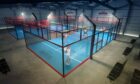 The first indoor padel tennis court will be opening in Aberdeen. Image: Strikers.
