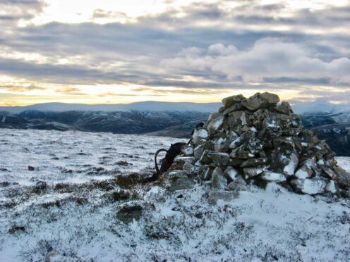 The view from Creag Bhalg summit. Image: Alan Rowan.