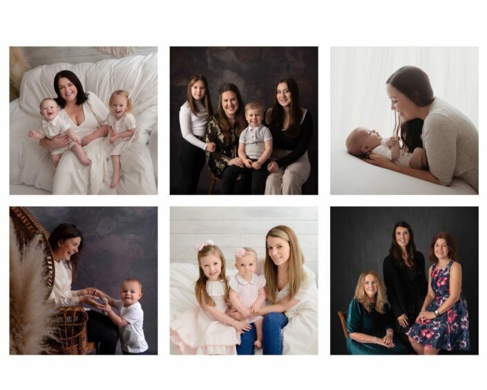 Grid of photography by Susan Renee at Kingshill Studio