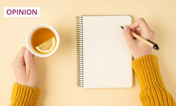 'Expressive writing' means writing down thoughts continuously for 15 minutes (Image: Inspiration GP/Shutterstock)