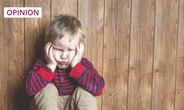 Research suggests that physical punishment doesn't help to stop tantrums in children and can do lasting damage. Image: Sharomka/Shutterstock