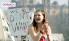 Young people were among the many protesting against the Iraq war across Scotland and the wider UK in 2003 (Image: James Fraser/Shutterstock)