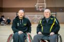 Grampian Flyers Wheelchair Basketball Team members Richard Craig and Tony Stott. Image: Wullie Marr / DC Thomson.
