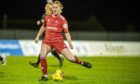 Aberdeen Women midfielder Eilidh Shore made her 100th appearance for the club last weekend. Image: Wullie Marr / DC Thomson
