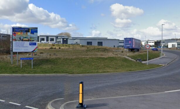 The new Wickes store will be built at Arnhall Business Park in Westhill. Image: Google Maps