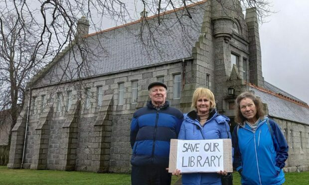 Furious residents are fighting against Aberdeen City Council's decision to close Woodside Library. Image: Kirstie Topp / DC Thomson.