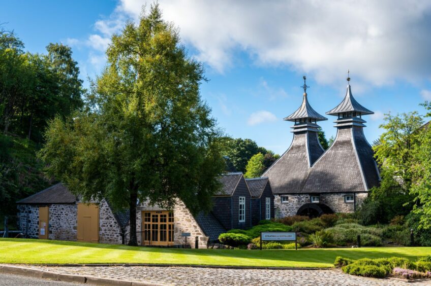 A distillery in Speyside, which is just one of the many things to do in Speyside.