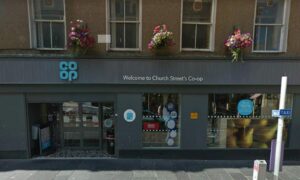 The incident began at Co-op on Church Street. Image: Google Street View.