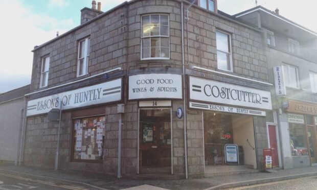 Esson's of Huntly owner Graeme Esson has branded the deposit return scheme 'airy fairy'. Image: Google