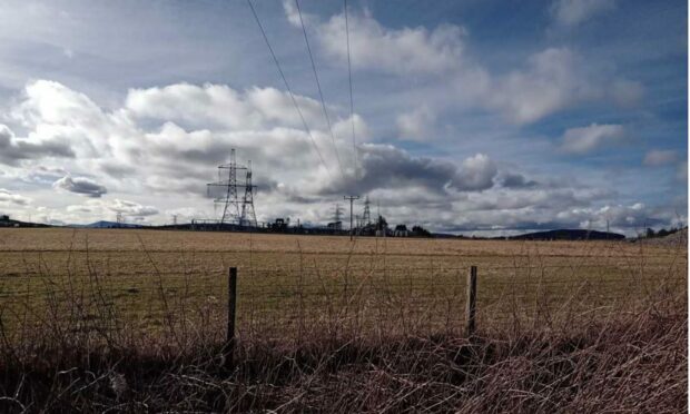 Planning permission has been approved for an energy storage system at Westerton Road, Keith.  Image: Moray Council