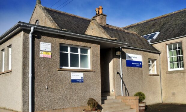 Largue School is a lifeline for rural families between Huntly and Turriff.