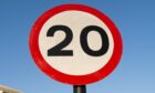 20mph signs are being installed across the Highlands.
