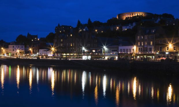 McCaig's Tower will be lit up during the festival.