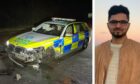 Shafeer Rishad collided with a police car while drink-driving