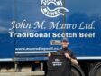 NEW ROLE: Scotch meat ambassador Ryan Gow of John M Munro Butcher in Dingwall.