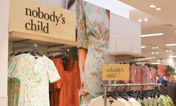 Nobody's Child pop-up store will be in Aberdeen until August. Image: M&S.