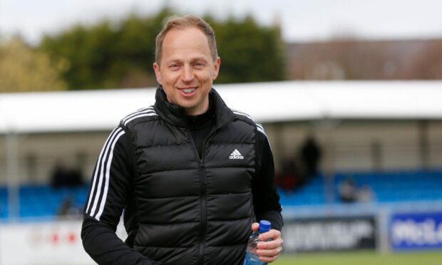 Aberdeen Women interim manager Gavin Levey. Image: Shutterstock.