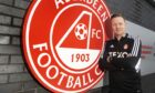 Aberdeen manager Barry Robson is closing in on new signings. Image: SNS