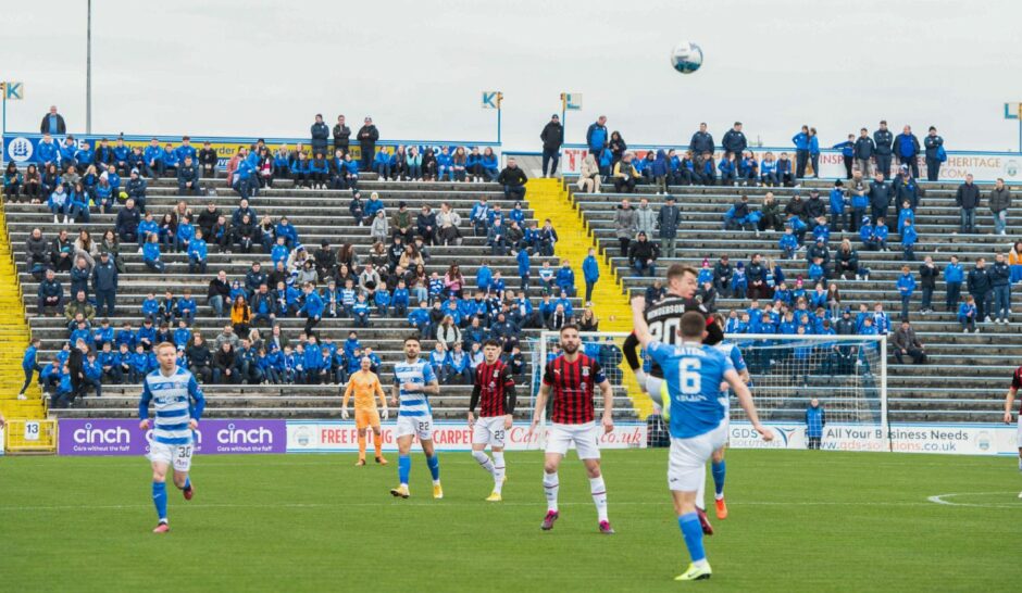 Caley Thistle lost 4-0 and won 2-1 at Cappielow last season