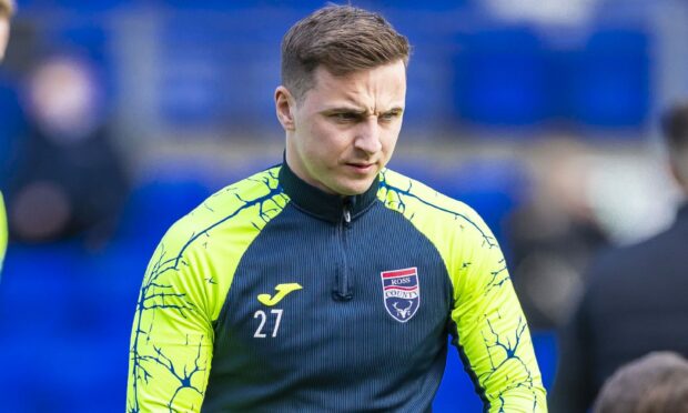 Ross County forward Eamonn Brophy. Image: SNS