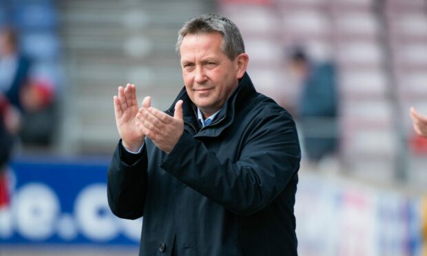Caley Jags head coach Billy Dodds. Image: SNS Group