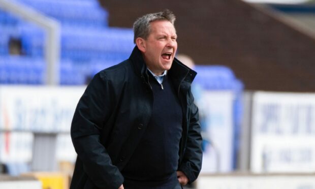 Inverness manager Billy Dodds. Images: Euan Cherry/SNS Group