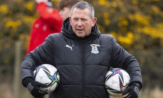 Inverness manager Billy Dodds. Image: Mark Scates/SNS Group