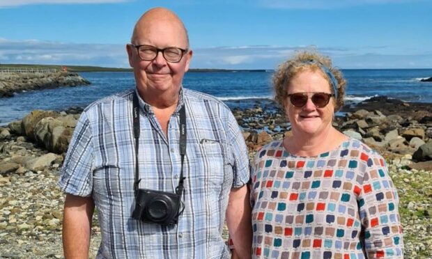 Martin and Jo Cousland have been named by police as the couple who died in the A85 crash. Image: Police Scotland