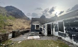 Jimmy Savile's house in Glen Coe.