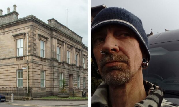 Bryan Anderson appeared at Elgin Sheriff Court. Image: DC Thomson/Facebook