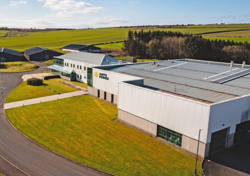 AMTE's Thurso factory. 