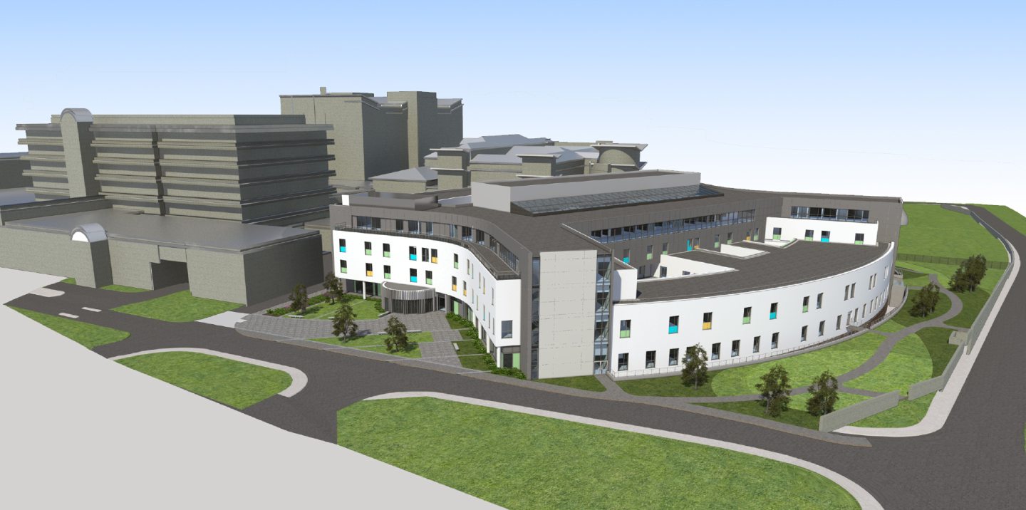 An artist's impression of the Baird Family Hospital. Image: NHS Grampian
