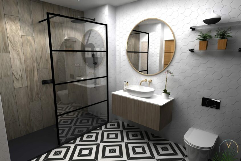 4D visualisation allows users to step into their bathroom designs 