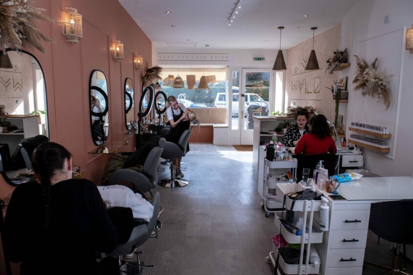 Wyld Beauty Aberdeen salon.
