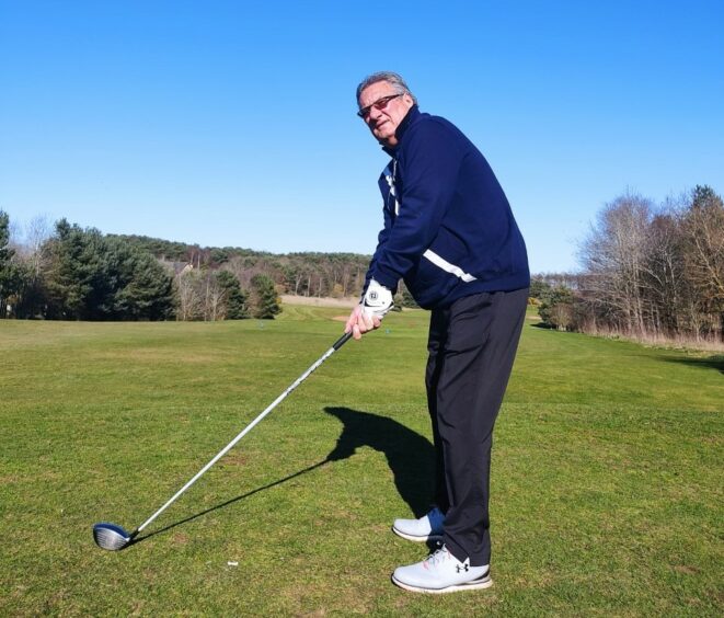 A photo of golfer David Hanlin
