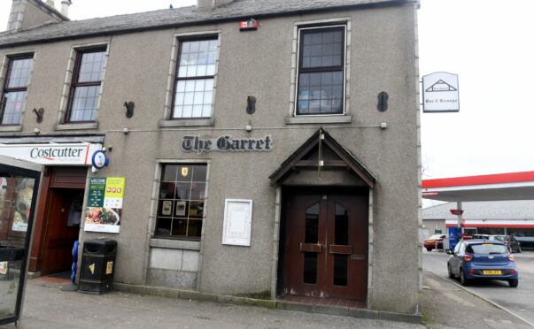 The Garret Bar and Lounge in Mintlaw could become a church. Image: Chris Sumner/DC Thomson