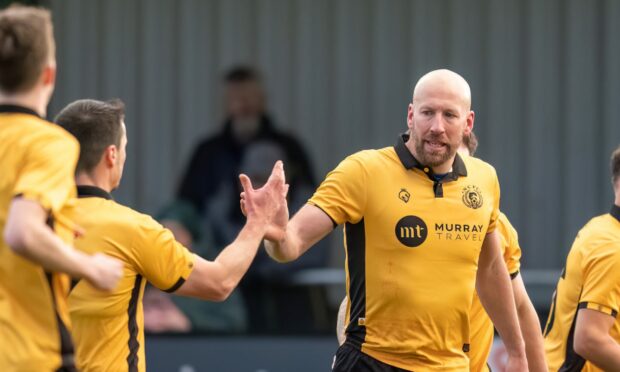 Ross Tokely still has one more season left at Nairn County.