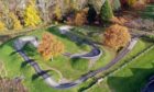 An artist impression of the proposed Haughton Park bike track. Image: Aberdeenshire Council