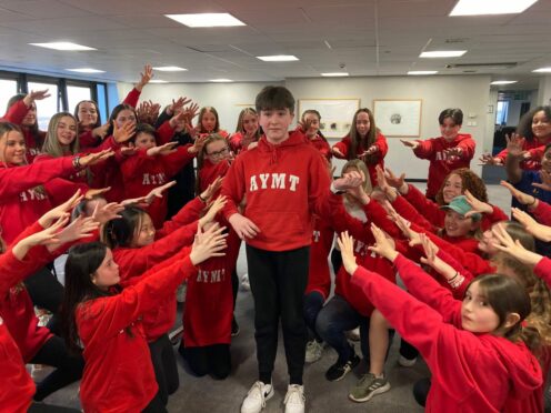 Junior Aberdeen Youth Music Theatre  is preparing for its version of Grease which will be showing at the Tivoli Theatre.  Supplied by Shirley McGill.