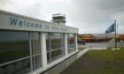 Islay Airport terminal exterior